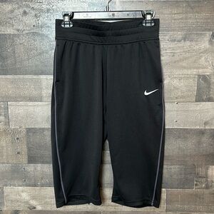 Cropped Black Nike Pants
